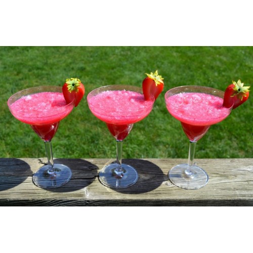 Strawberry Daiquiri  Acrylic (set of 3)